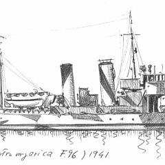 1941 - Torpediniera 'T 7' - ex 'F 96' austro ungarica poi jugoslava